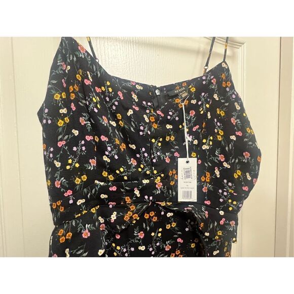 NWT AFRM Floral Cami Maxi Dress with Ruffles Size XL - Picture 4 of 6